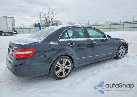 2012 Mercedes-Benz E 350 4Matic z USA, uszkodzony, nr VIN WDDHF8JBXCA573072